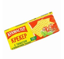 Крекер Кухмастер 270г*16 С томатом и прованскими травами