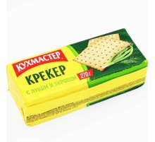 Крекер Кухмастер 270г*16 С луком и укропом