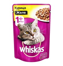 ВИСКАС 75г*28  желе курица