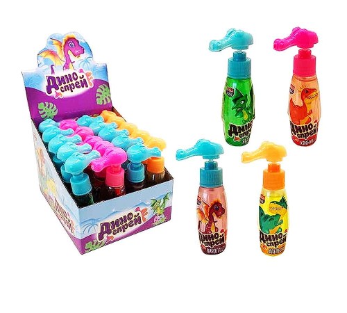 Жидкая конфета Канди Клаб 20мл*20*(12бл) Дино спрей