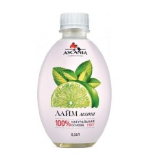 Лимонад Аскания 0,33л*6шт ПЭТ Лайм Мята