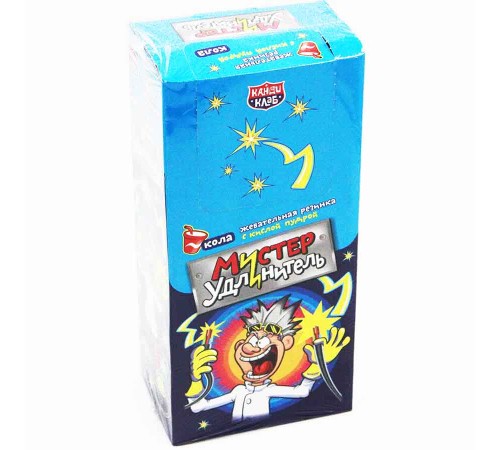 Жевательная резинка Канди Клаб 18гр*30*(12бл) Мистер удлинитель Арбуз