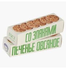 Печенье Овсяное"Полёт"классическое со злаками 250г*12