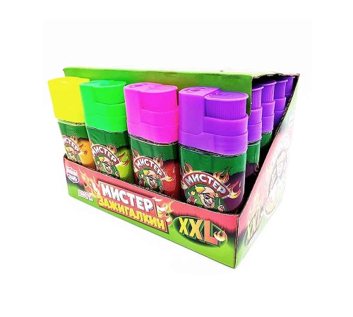 Жидкая конфета Канди Клаб 50мл*20*(12бл) Мистер Зажигалкин XXL