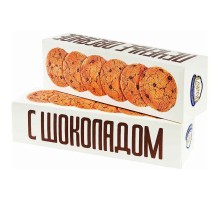 Печенье Овсяное"Полёт"классическое с кусочками шоколада 250г*12