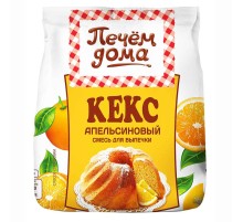 Смесь для выпечки "Русский Продукт" Печем дома Кекс Апельсиновый 300гр*8шт