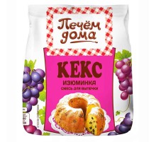 Смесь для выпечки "Русский Продукт" Печем дома Кекс Изюминка 300гр*8шт