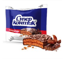 Супер-Контик печенье- сэндвич 100гр*50 Шоколад