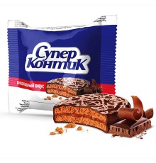 Супер-Контик печенье- сэндвич 100гр*50 Шоколад