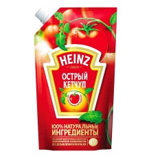 Кетчуп"Хайнц"дой-пак 320г*16 Острый