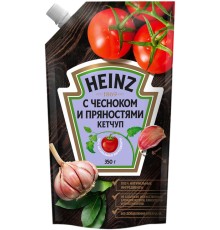 Кетчуп"Хайнц"дой-пак 320г*16 Чесночный