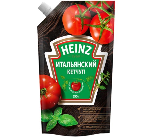 Кетчуп"Хайнц"дой-пак 320г*16 Итальянский