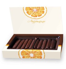 Апельтини 160гр*12 апельсиновые палочки в шок. глазури