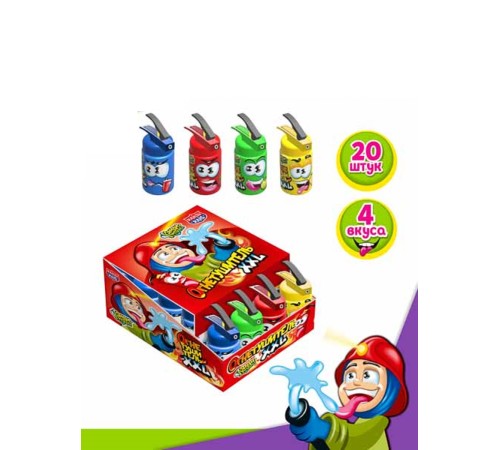 Жидкая конфета Канди Клаб 55мл*20*(12бл) Огнетушитель XXL