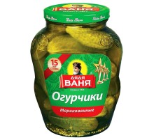 Огурцы Дядя Ваня  950 гр*6 Маринованные