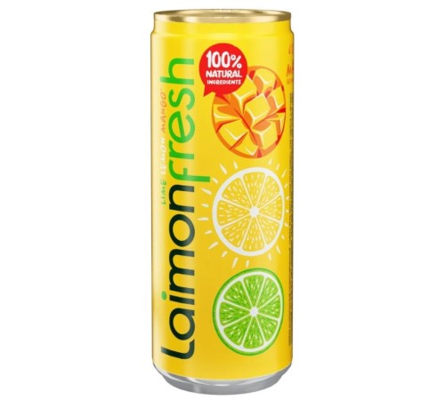 Лаймон Фреш 0,33л*12 Манго ж/б