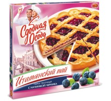Сдобная Особа"Итальянский Пай" с черникой 400г*6