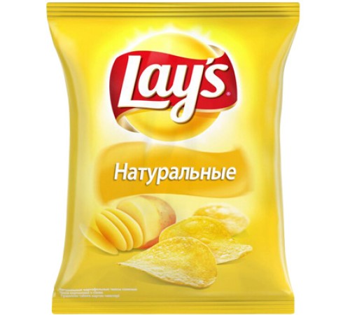 Лейс  140 г*19 чипсы Натуральный с солью