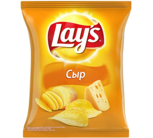 Лейс  140 г*19 чипсы Сыр