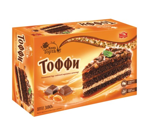 Торт"Черемушки"Тоффи 380г*6