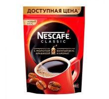 Нескафе Классик ПАКЕТ   60г*12 кофе с доб.молотого