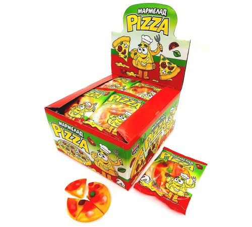 Мармелад Канди Клаб Crazy Gummy 16гр*36*(12бл) BIG Пицца