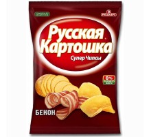 Чипсы картофельные"Русская картошка"140 г*9 Бекон