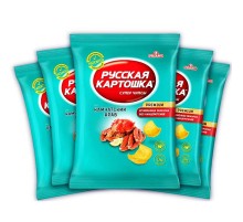 Чипсы картофельные"Русская картошка"140 г*9 Краб