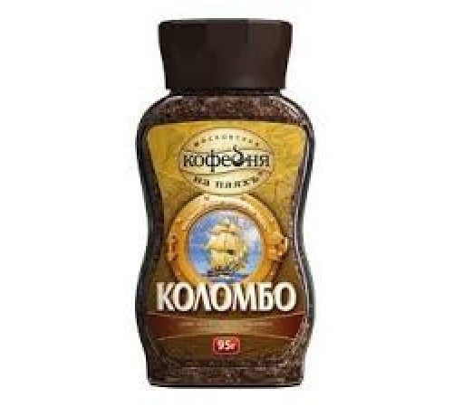 Кофейня на паяхъ /СТЕКЛО/ кофе 95г*8  КОЛОМБО
