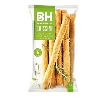 Хлебные палочки "GRISSINI"80г*15 С итальянскими травами и морской солью