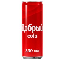 Добрый 0,33л*24 ж/б COLA