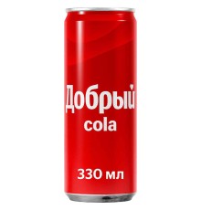 Добрый 0,33л*24 ж/б COLA