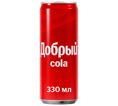 Добрый 0,33л*24 ж/б COLA