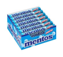Ментос драже 37,5гх24*(12бл) Мята