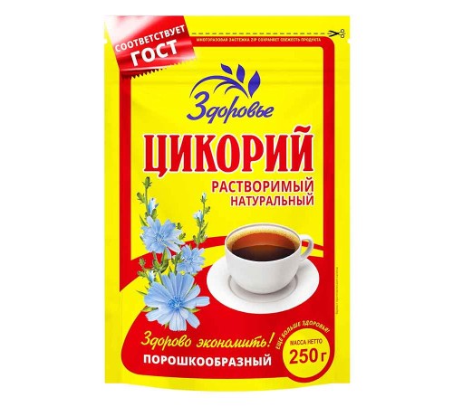 Цикорий ЗДОРОВЬЕ 100 г*12 порошок