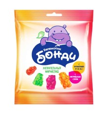 Жевательный мармелад"Бегемотик Бонди"Яшкино 30гр*90