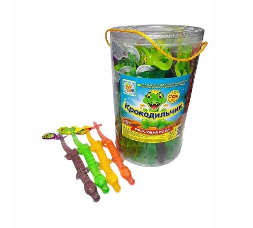 Желейный десерт  Канди Клаб 72гр*24*(6бан) Крокодильчик