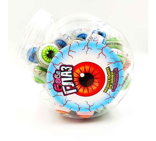 Жевательная резинка Канди Клаб 12гр*50*(12бан) Бабл глаз