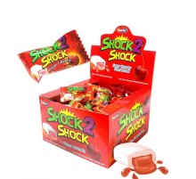 Жевательная резинка Канди Клаб  4гр*100*(20бл) SHOCK2 SHOCK  Вишня
