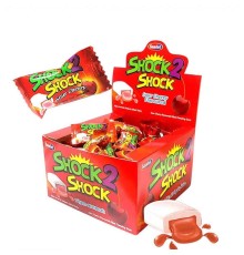 Жевательная резинка Канди Клаб  4гр*100*(20бл) SHOCK2 SHOCK  Вишня