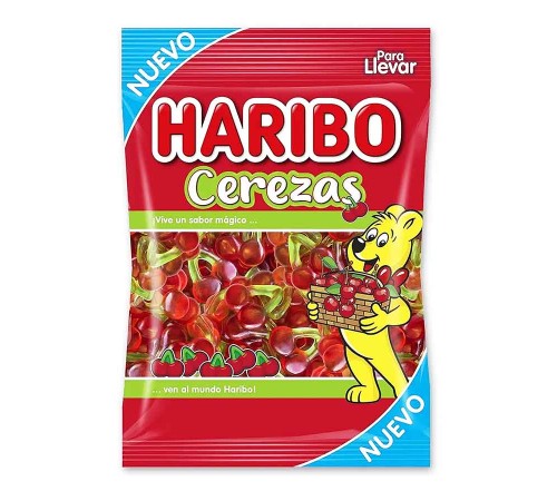 Жевательный мармелад  HARIBO 100г*18 Cerezas Вишенки