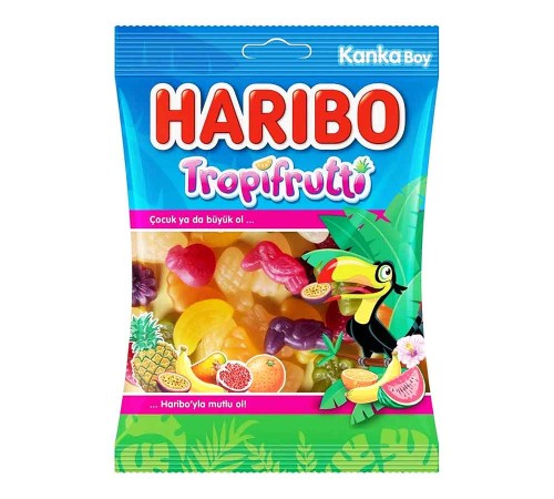 Жевательный мармелад  HARIBO 100г*18 Tropifrutti Тропические фрукты