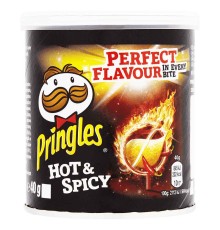 Принглс 40 г*12 Hot& Spicy