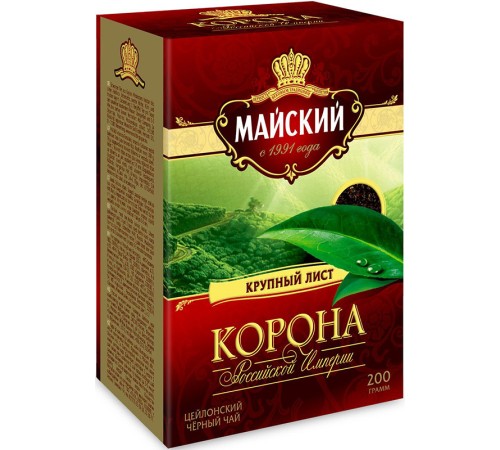 Майский чай  200 г*12 Корона Российской Империи