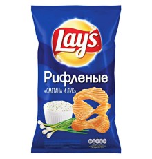 Лейс  70 г*25 чипсы Сметана/Лук