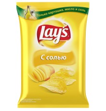 Лейс  70 г*25 чипсы Соль