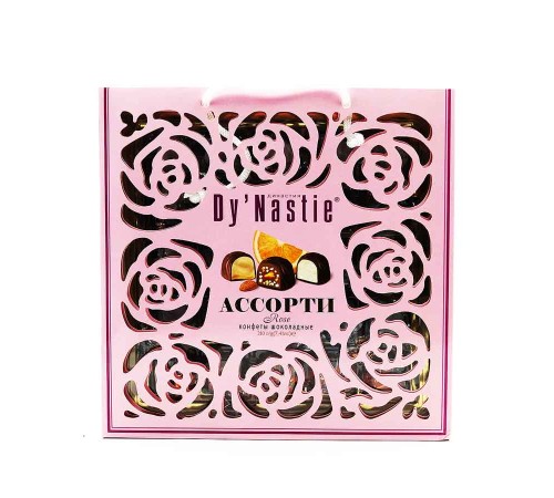 Набор конфет  Династия 170гр*5 Сумка Ассорти Роза