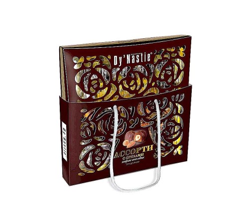 Набор конфет  Династия 170гр*5 Сумка Ассорти с орехами