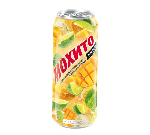 Мохито 0,45л*24шт ж/б Манго (Очаково)