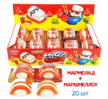 Мармелад Канди Клаб 15гр*20*(12бл) Crazy Суши